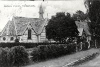 The original St Mary's Church, Merivale land, Christchurch, built in 1866