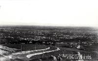 Christchurch under a thin veil of smog, taken from the Cashmere Hills, 1912