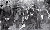 Garden party for the Old Colonists' Association at Riccarton House, Christchurch, 18 December 1900