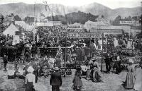 The implements display, Canterbury Metropolitan Agricultural Show, Christchurch [1901]