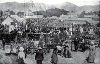 The implements display, Canterbury Metropolitan Agricultural Show, Christchurch