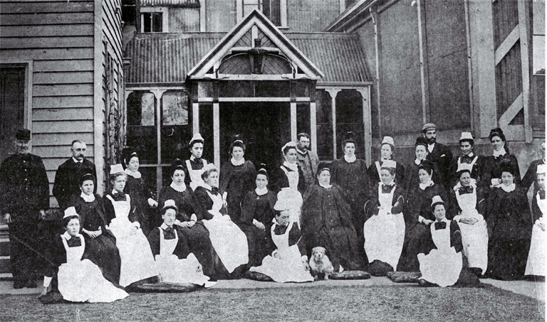 Nursing staff at Christchurch Hospital 