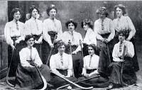 Digby's Ladies' Hockey Club : B Team, winners of the President's Competition, Christchurch. [1909]
