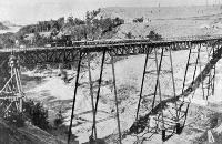 Patterson's Creek Viaduct, on the Midland Railway at Otarama.