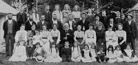 Mr Humm's family gathering at Waddington 25 December 1903
