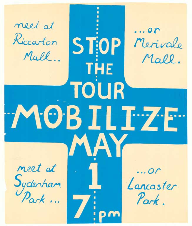 Stop the Tour. Mobilise May 1st