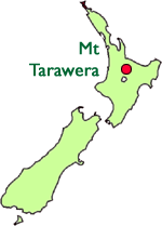 Mount Tarawera Map