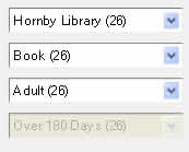 Narrowed to adult, books, Hornby library