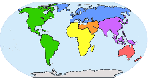 world map asia. World Map