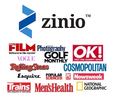 Zinio for Libraries offers you access to over 200 magazines