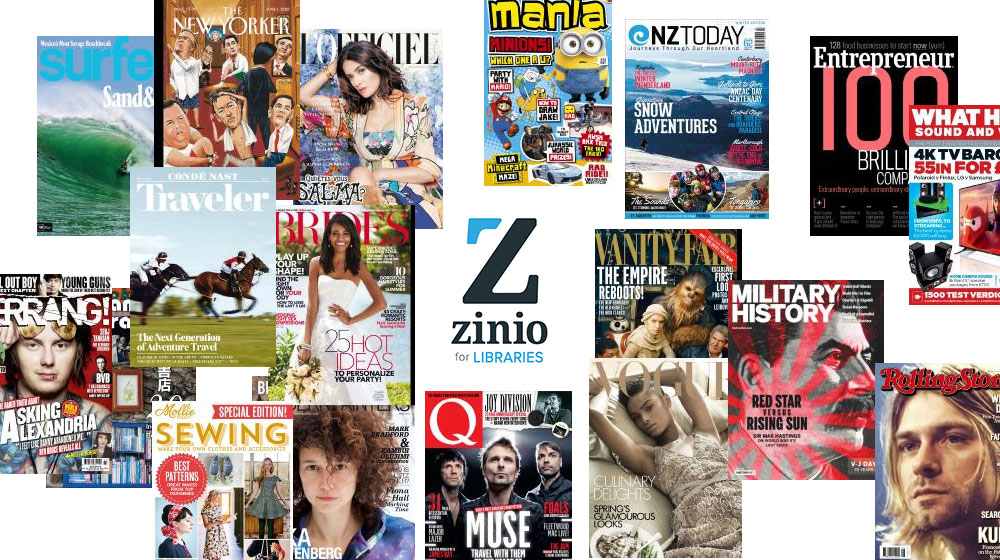 New Zinio magazines