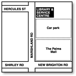 Shirley Library & Service Centre Location