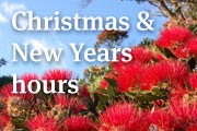 Holiday hours