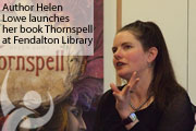 Author Helen Lowe launches her book Thornspell