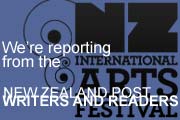 We're reporting from the NZ post Writers and Readers