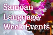 Samoan Language Week Events