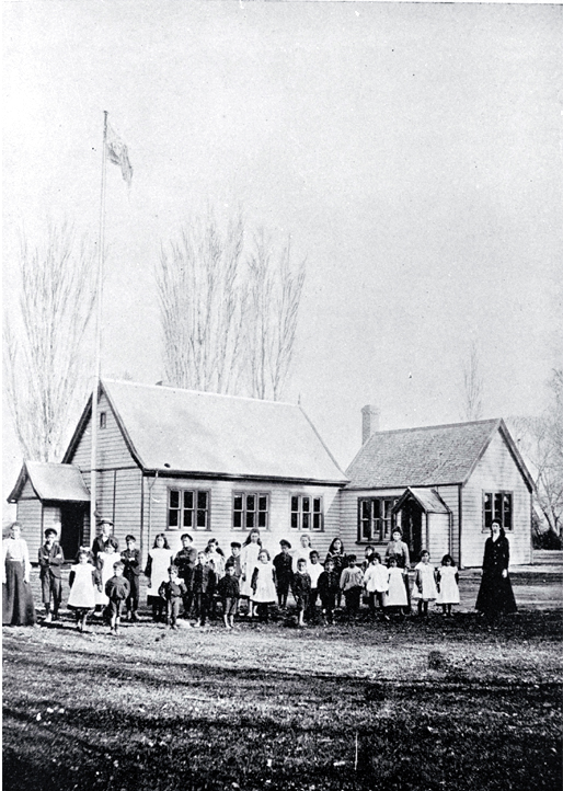 The native school at Kaiapoi 