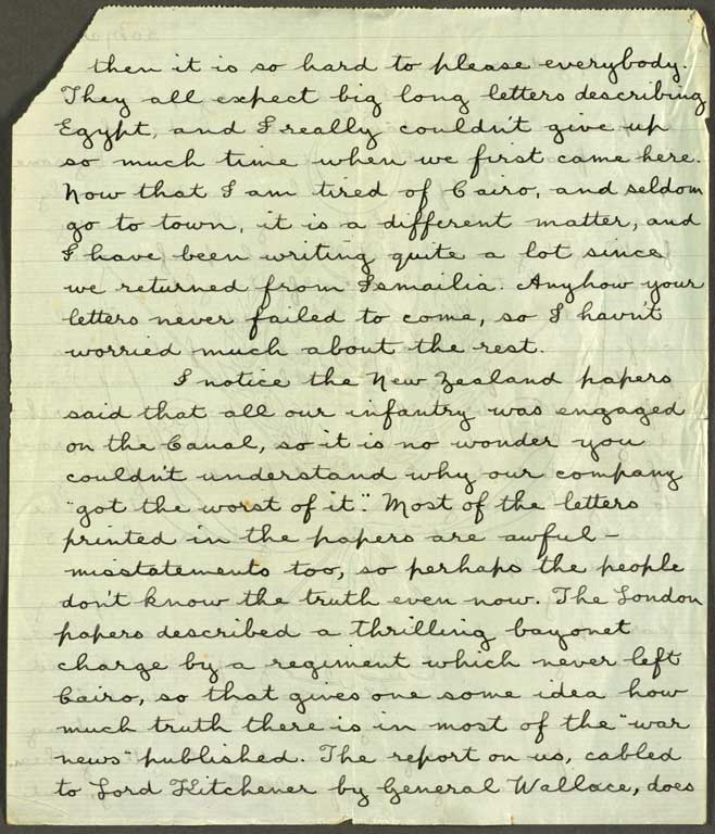 [Letter to Hazel] 20 Mar 1915