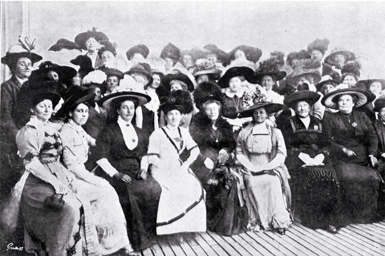 Members of the Women's Social and Political League
