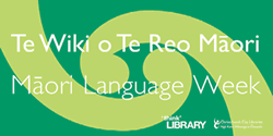 Maori Language Week banner