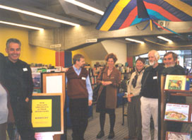 Authors at the launch