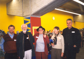 Authors at the launch