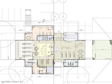 Proposed floorplan - click here for larger pdf