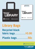Library bags poster