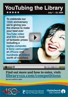 YouTubing the Library poster