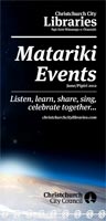 Matariki 2012 events brochure cover