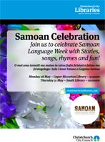 Samoan Language Week poster