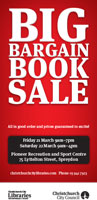 Book Sale flyer