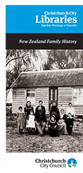 NZ Family History brochure 2015
