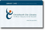 Christchurch City Library Card