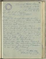 Thumbnail Image of Letters, 1914 - 1920