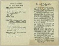 Thumbnail Image of Linwood Public Library 1909 - 1959