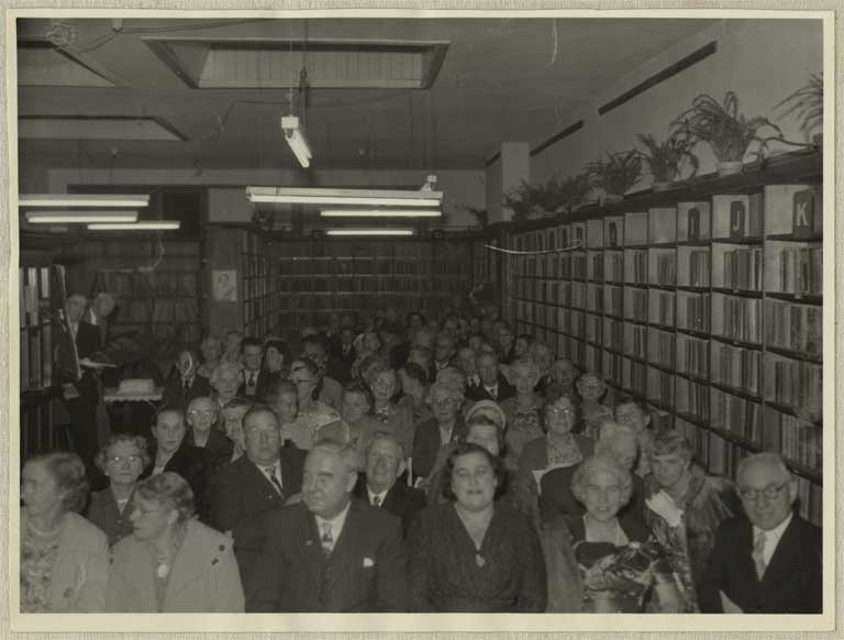 Image of 50th Anniversary and annual meeting. Guests. [1959]