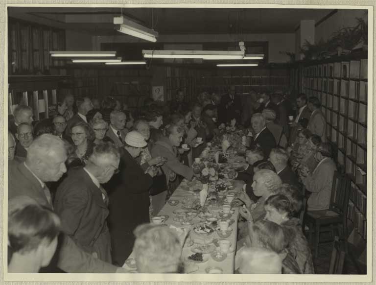 Image of 50th Anniversary and annual meeting. Supper. [1959]