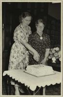 Thumbnail Image of 50th Anniversary and annual meeting. Cutting the cake.