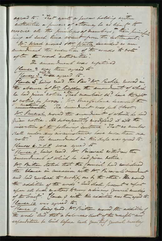 Image of Minutes drawn up by the First body of the Canterbury Colonists at their rooms 1A Adelphi Terrace [London] [1850]