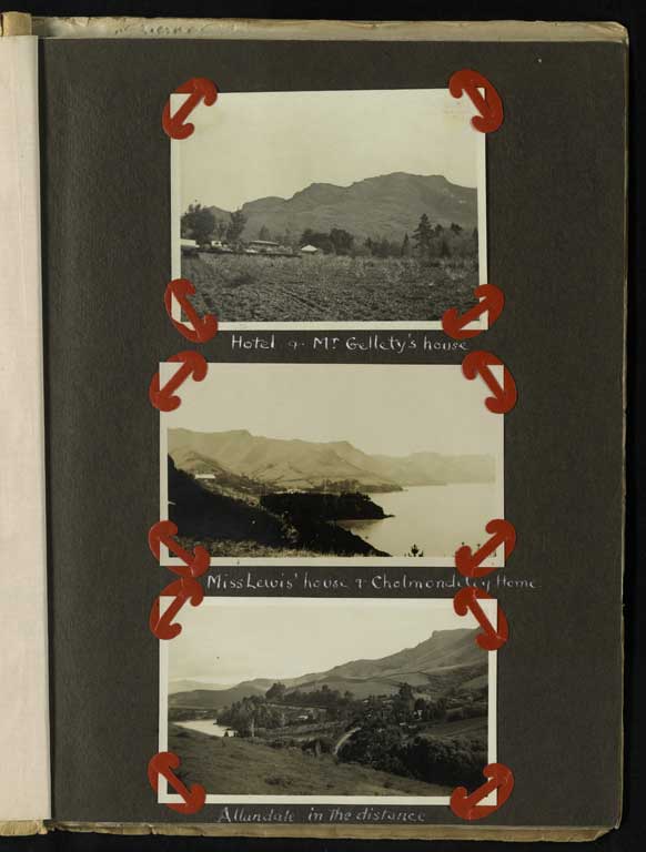 Image of Governors Bay, reminiscences of past and present days. 1935