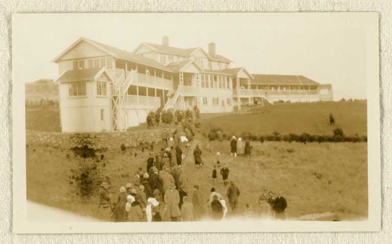 Image of Opening of open-air school at Fresh Air Home Aug 11 1926
