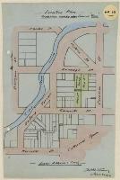 Thumbnail Image of No. 10. Location plan to scale showing locations Armagh St. and Gloucester Street