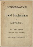Thumbnail Image of Condemnation of land reclamation at Lyttelton