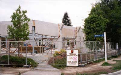 Progress on the new Fendalton Service Centre - May 2000