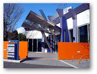 The new Fendalton Library & Service Centre Entrance