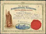 Exhibition Certificate