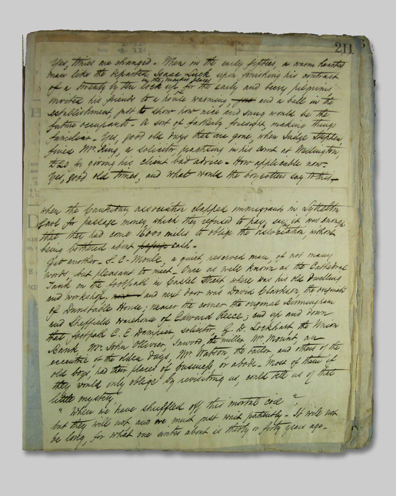 Burke Manuscript Page 150 at 100%