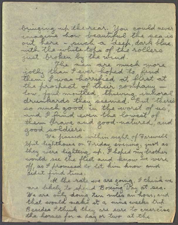 [Letter to Hazel] Sunday 18 Oct [1914]