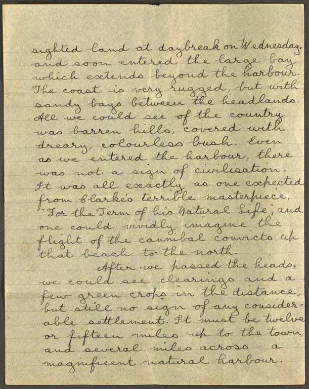 [Letter to Hazel] 25 October [1914]